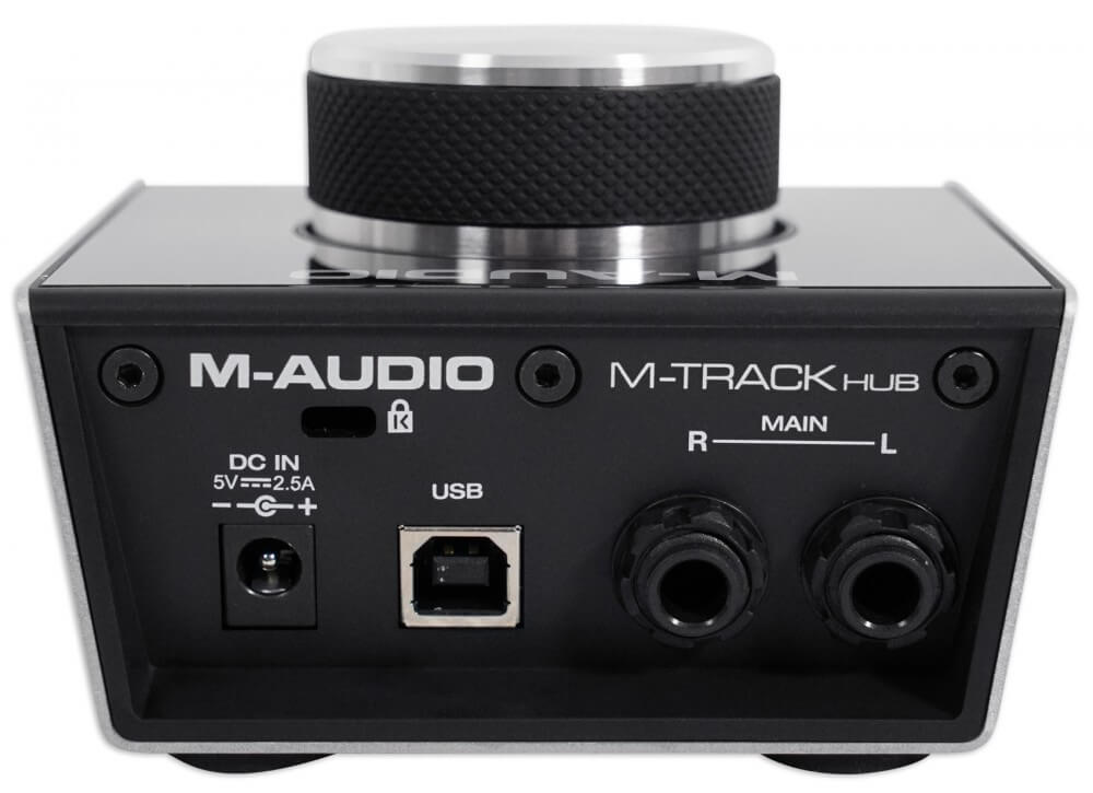 M-Audio M-Track HUB 3 portlu USB monitoring Dinleme Arabirimi