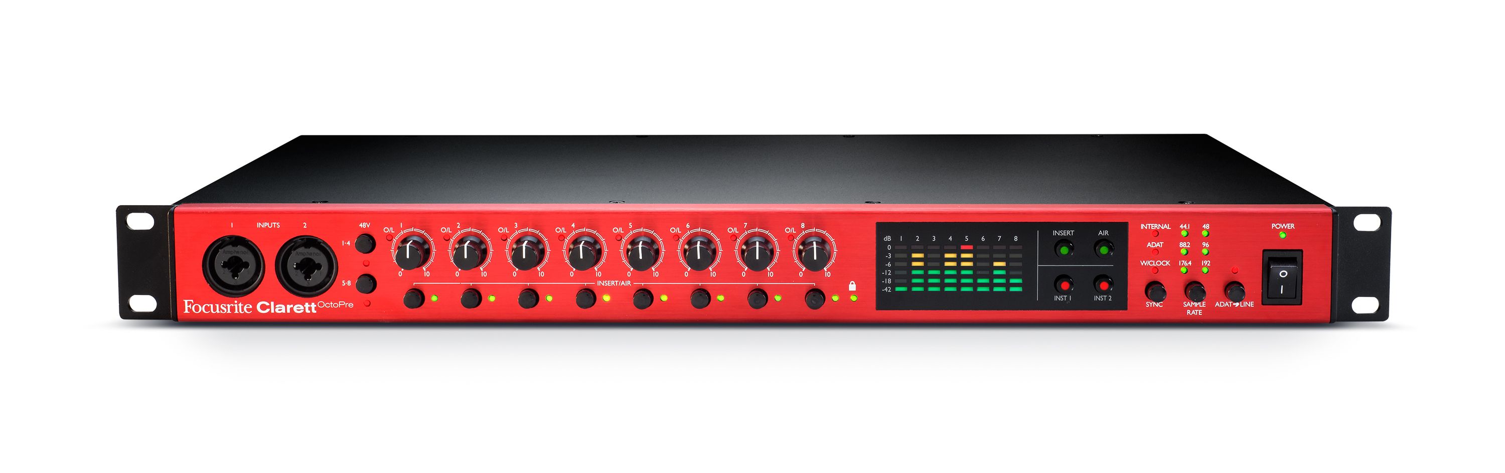 Focusrite Clarett Octopre Mikrofon Preampı