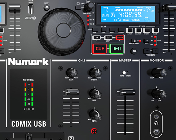 Numark CDMix USB Çift CD / USB Player