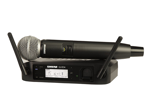 Shure GLXD24 / SM58 El Kablosuz Sistem