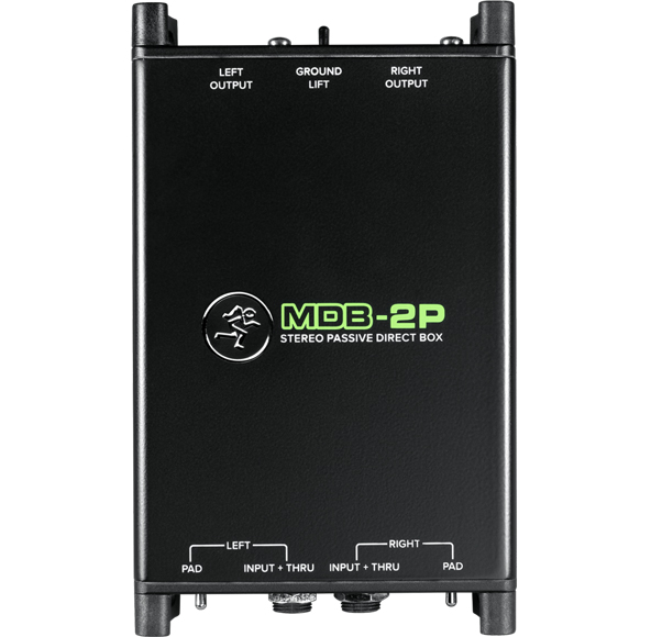 Mackie MDB 2P Pasif Stereo Direct Box