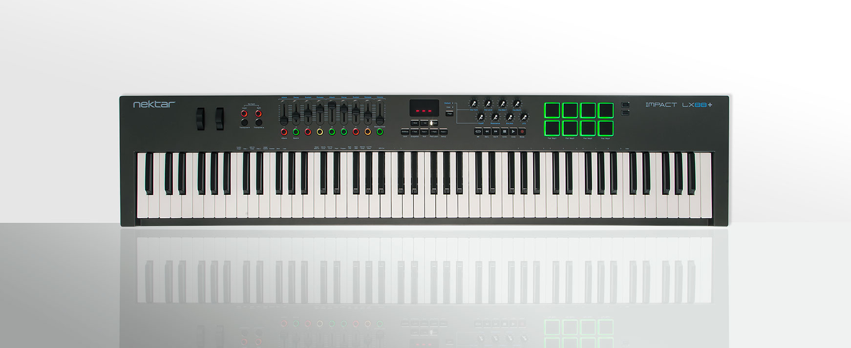 Nektar Impact LX88 + Midi Klavye
