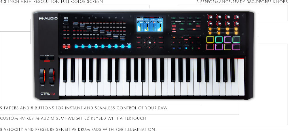 M-Audio CTRL 49 MIDI Controller