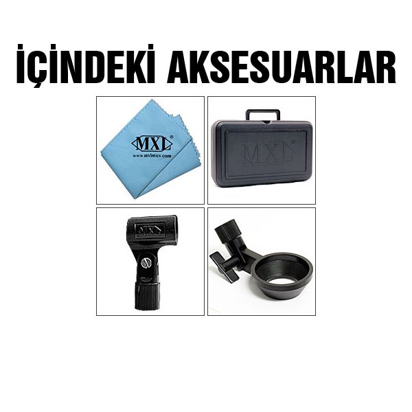 MXL 440/441 Vocal ve Enstrüman Mikrofon Paketi