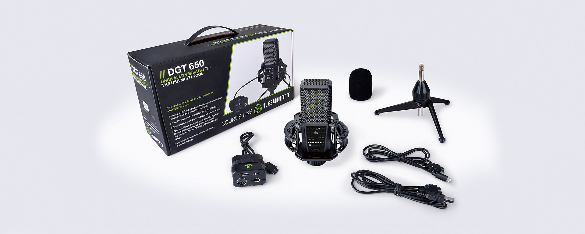 Lewitt DGT 650 USB Microphone