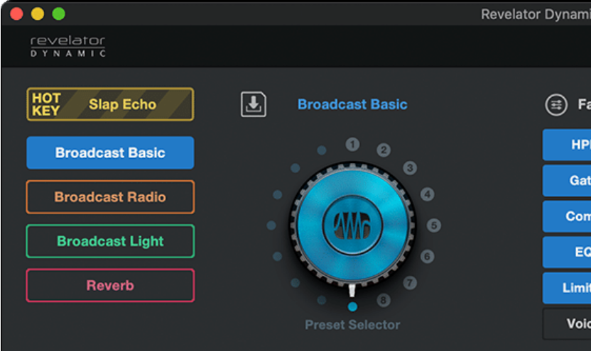 Revelator Dynamic PreSonus