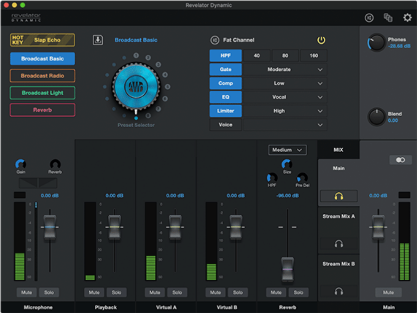 Revelator Dynamic PreSonus