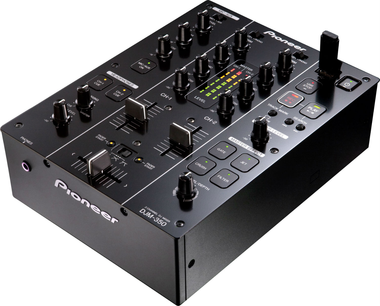 Pioneer DJM-350 2 Kanal Efektli Dj Mixeri 