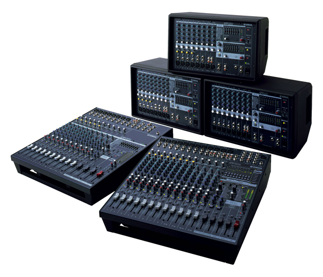 Yamaha EMX-5016CF 16 Kanal Amfili Mikser