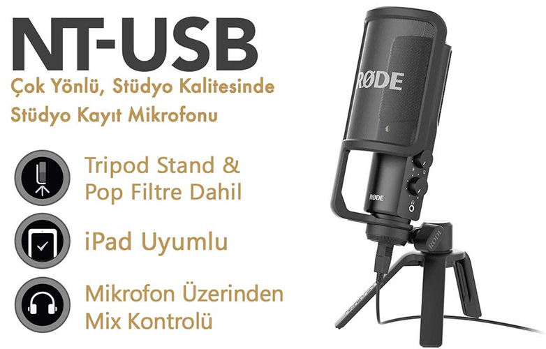 Rode Nt USB Özellikleri