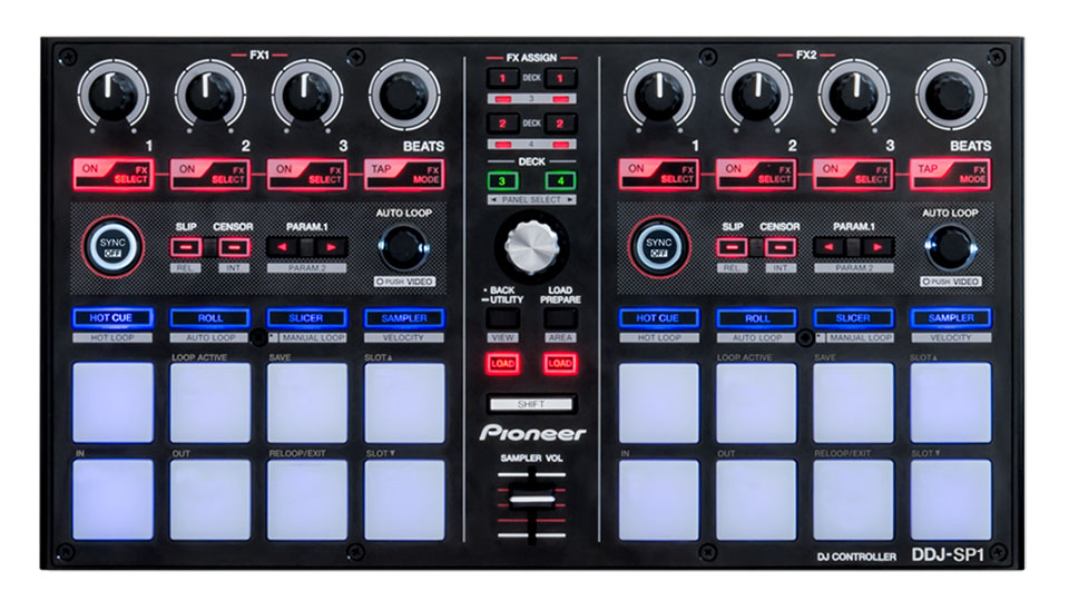 Pioneer DDJ-SP1 DJ Serato Midi Klavye