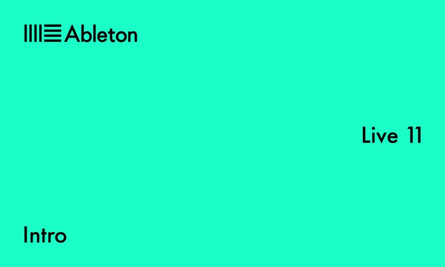  Ableton Live V11 Intro
