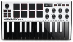 Akai - AKAI MPKMINI 3 Beyaz MIDI Klavye