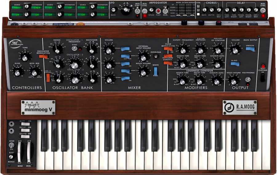 arturia minimoog v free download