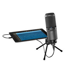 Audio Technica AT2020 USB i USB Condenser Mikrofon (Lightning) - Thumbnail