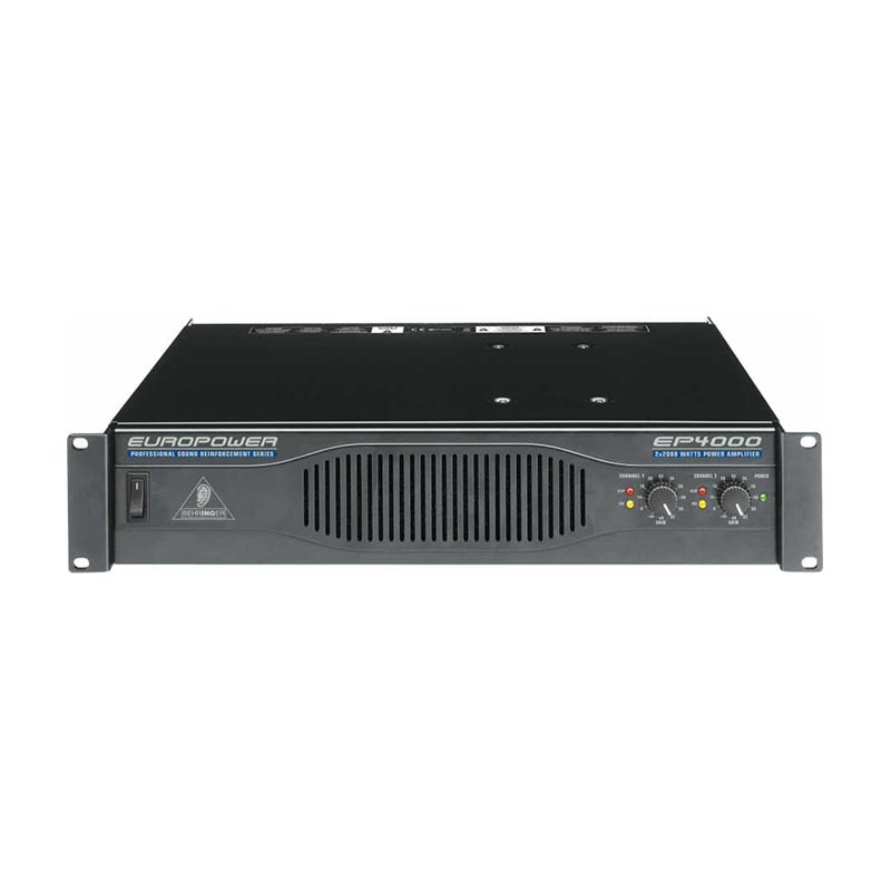  Behringer Europower Ep4000 2 Çıkışlı Power Amplifikatörü 4000 Watt