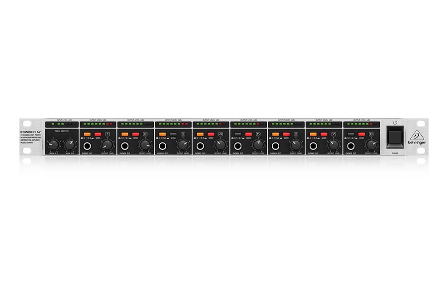  Behringer Ha8000 V2 8 Kanal Kulaklık Amfisi