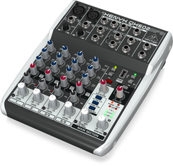 Behringer - Behringer XENYX QX602MP3 6 Kanal MP3 Player Özellikli Mikser