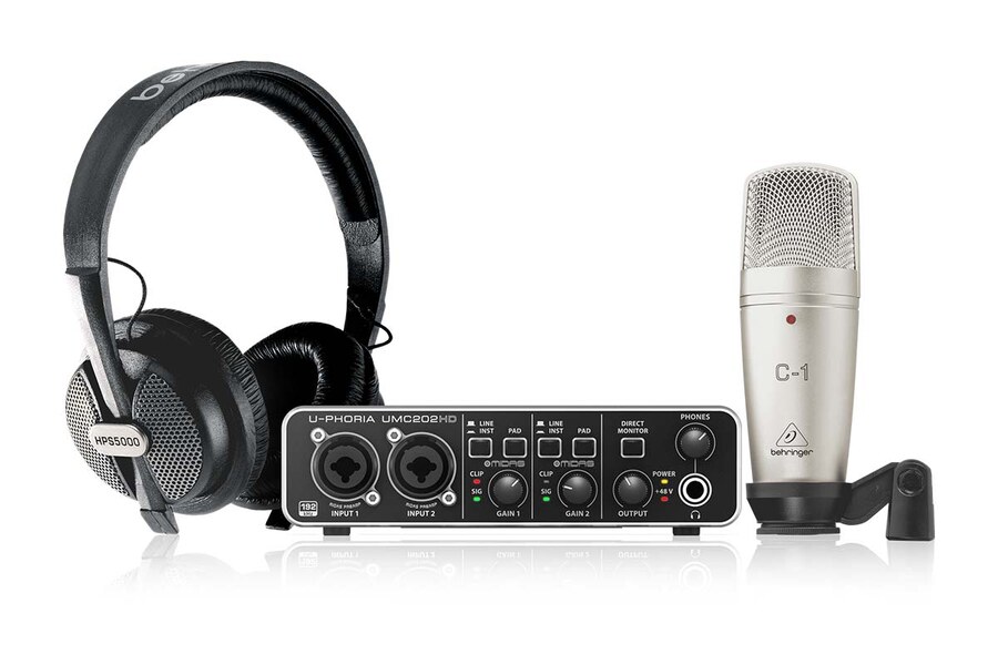  Behringer U-phoria Studio Pro Stüdyo Set