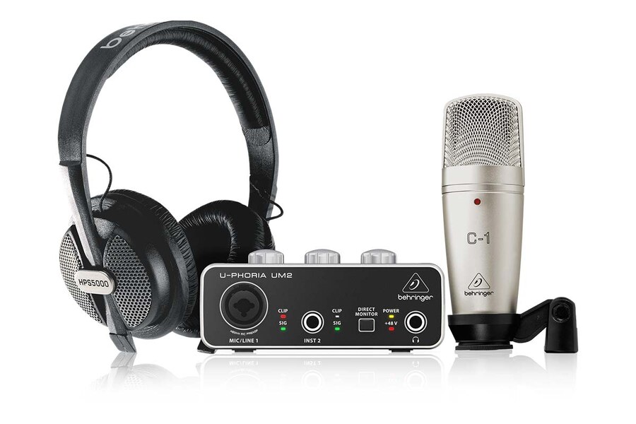  Behringer U-phoria Studio Stüdyo Set