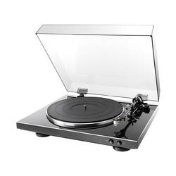 Denon - Denon DP-300F Black Belt Drive Pikap (Turntable)