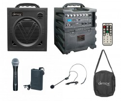 Denox - Denox DN-P1125 Taşınabilir Portatif Ses Sistemi