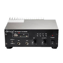 Denox - Denox PA-12/40 Trafolu 40 Watt 100 Volt Power Amfi