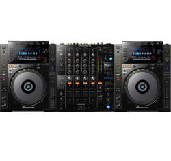 InfoMusic Dj Paketleri - Pioneer DJ CDJ-900 NXS + DJM 750 MK2 Setup Paketi
