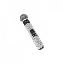 Doppler - Doppler DM-500 Gümüş Taşlı El Mikrofonu