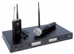 Doppler - Doppler DM-502HB Çift Anten Tek El Tek Yaka Telsiz Mikrofon