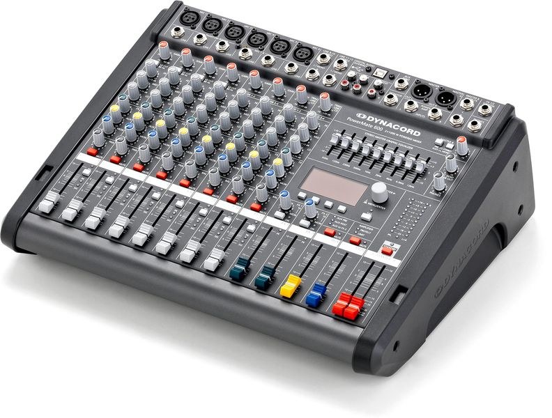 >Dynacord Powermate 600-3 8 Kanal 2 x 1000 Watt 3 Aux Ekolayzerli Efektli Power Mikser