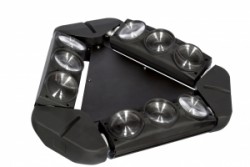 Eclips - Eclips Genesis 9x12W Cree Led Robot Işık Sese Duyarlı otomatik