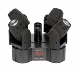 Eclips - Eclips Quattro Beam RGBW 4x10w Led Robot Işık Sese Duyarlı otomatik