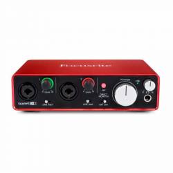 Focusrite - Focusrite Scarlett 2i2 MK2 2 giriş, 2 çıkış USB 2.0 Ses kartı