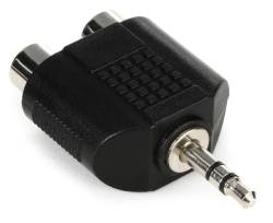 HOSA - Hosa Dual Rca To 3.5mm Trs Adaptör