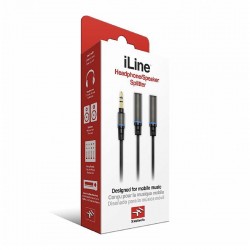 IK Multimedia iLine - Headphone/Speaker Stereo Splitter - Thumbnail