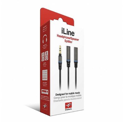IK Multimedia iLine - Headphone/Speaker Stereo Splitter