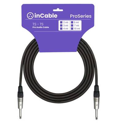InCable Pro Series TS-TS Sinyal Kablosu (Neutrik)