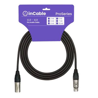 InCable Pro Series XLR-XLR Mikrofon Kablosu (Neutrik)