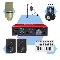 InfoMusic Stüdyo Paketleri - İnfoMusicShop Premium Ev Stüdyosu Paketi (Record & Beat Making)