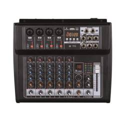 Lentus - Lentus LNT-08 PA 8 Kanal 250 Watt Amfili Mikser