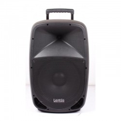 Lentus - Lentus LNT-P-15 Çift EL Mikrofonlu Taşınabilir Hoparlör