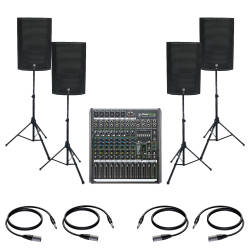 InfoMusic Ses Paketleri - Mackie Thump15A Büyük Canlı Performans Ve Düğün Paketi