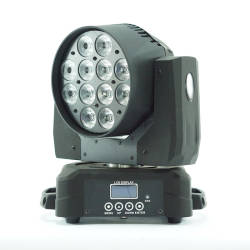Metrolight - Metrolight Led Wash Moving Head 12 x 10 Watt Robot (OUTLET)