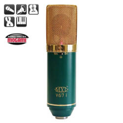 MXL Microphones - MXL V67i Seçilebilir 2 Kapsüllü Condenser Stüdyo Mikrofonu