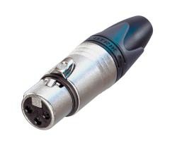 Neutrik - NC3FXX Neutrik Kablo Tipi 3 Pinli Dişi XLR Fiş