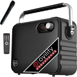 Oyility - Oyility T-6 EL 40 Watt Taşınabilir Portatif El Mikrofonlu Seyyar Hoparlör