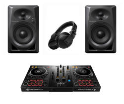 Pioneer DJ - Pioneer DJ DDJ 400 FULL PAKET (Pioneer DM-40 ve HDJ X-5 ile)