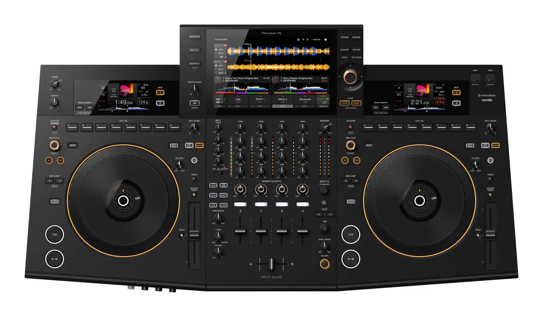 Pionner - Pioneer DJ Opus-Quad 4 Kanal DJ Setup