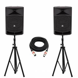 InfoMusic Ses Paketleri - Portatif Aktif 15” Kablosuz Paket Sistem